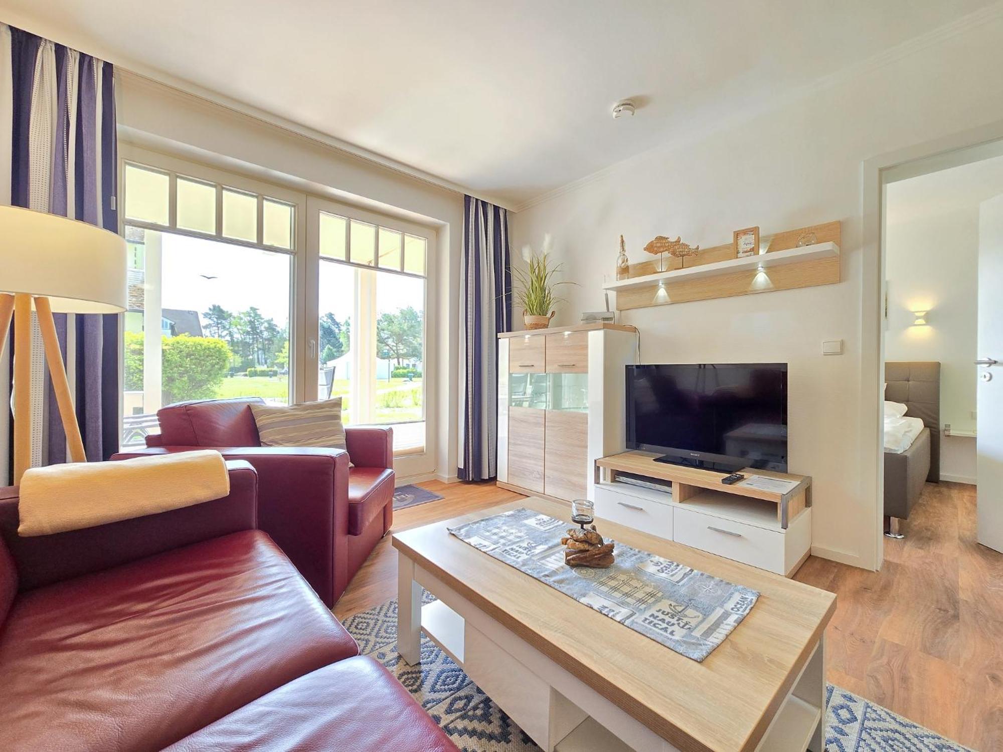 Duenenpark Binz - Komfortplus Ferienwohnung Mit 1 Schlafzimmer Und Terrasse Im Erdgeschoss 212 Eksteriør bilde
